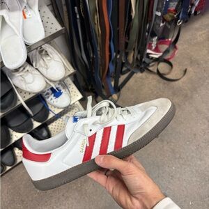 Adidas Samba OG White Better Scarlet (steal deal)